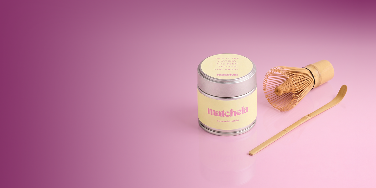 Matchela – ceremoniálna matcha, chasen a chashaku